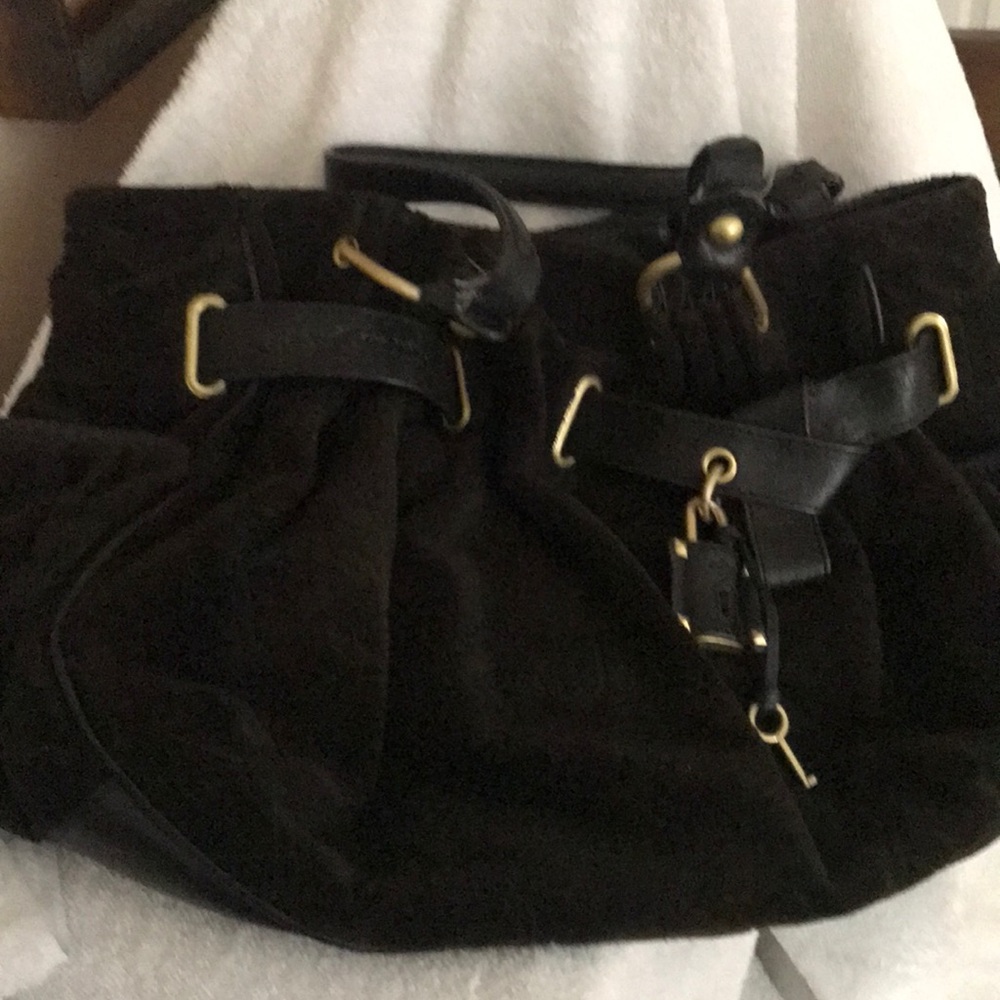 Juicy couture velvet purse